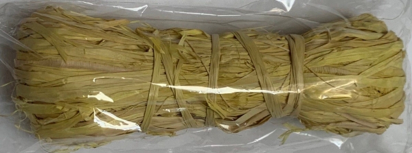 Raffia Bast hellgelb